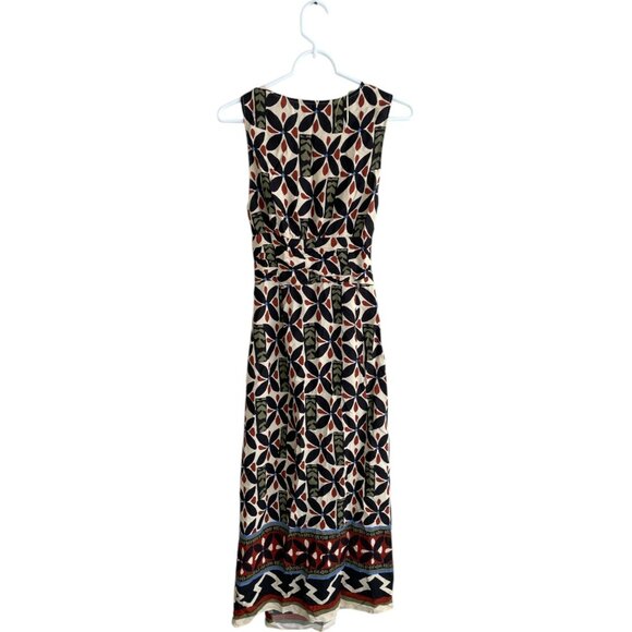 Zara Womens Midi Dress Size XS Multicolor Floral Cut Out 8626/159 NWT - Picture 5 of 13